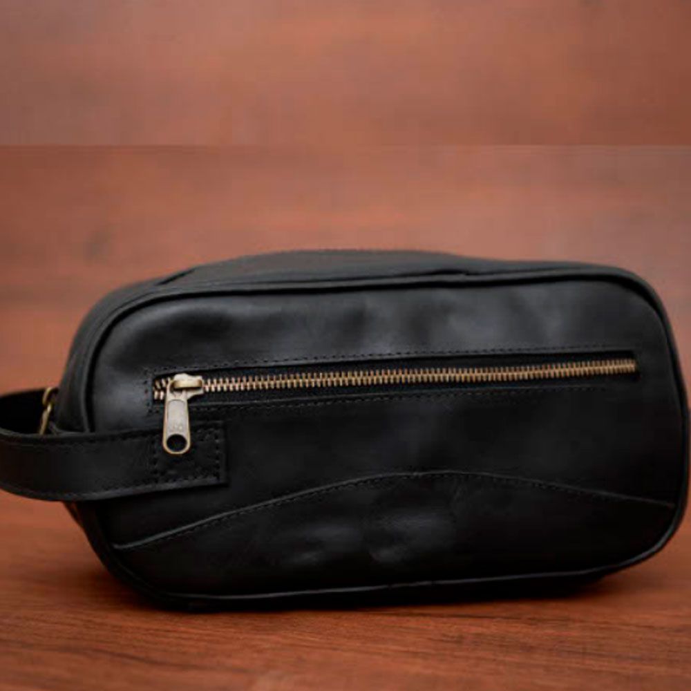 NECESSEIRE OC 2040 ZIP. 18X13CM (CORES PRETO, CAF... - Private Label