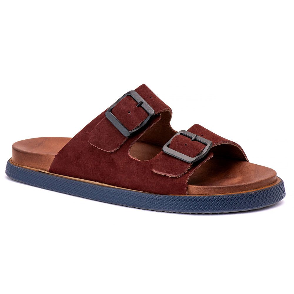 897 NOBUCK BORDO BAHAMAS AZUL - Private Label