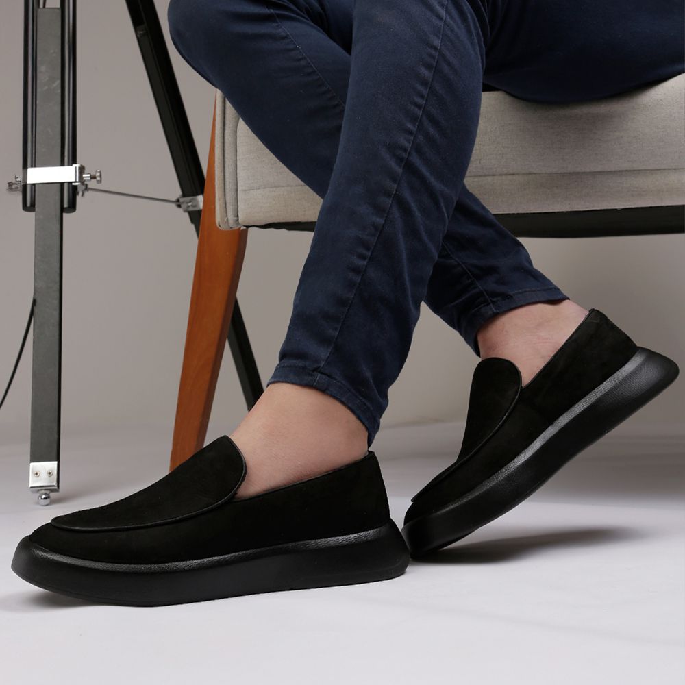 30204 NOBUCK PRETO FLOATER PRETO BOGOTA PRETO - Private Label