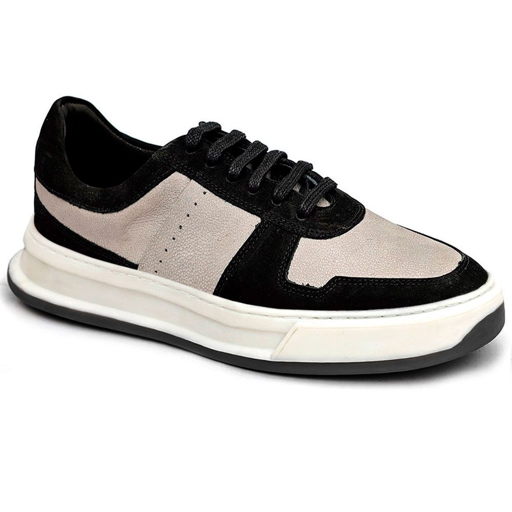 2830 SELARIA CINZA NOBUCK PRETO COLORADO GELO PRET - Private Label