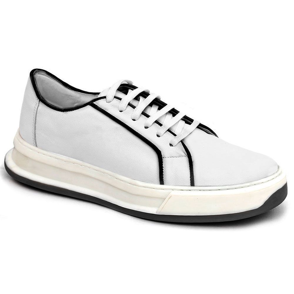 30020 FLY BRANCO NOBUCK PRETO COLORADO GELO PRETO - Private Label