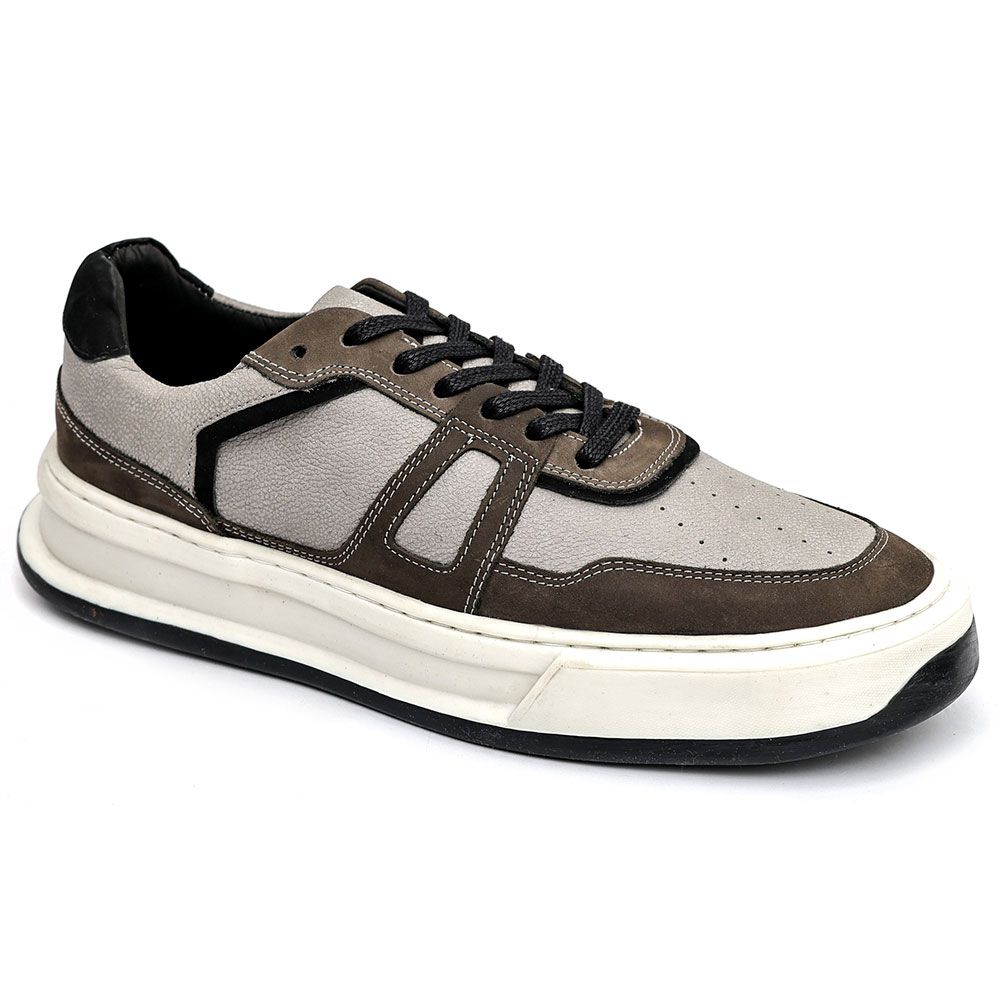 30025 SELARIA CINZA NOBUCK CINZA NOBUCK PRETO COLO... - Private Label