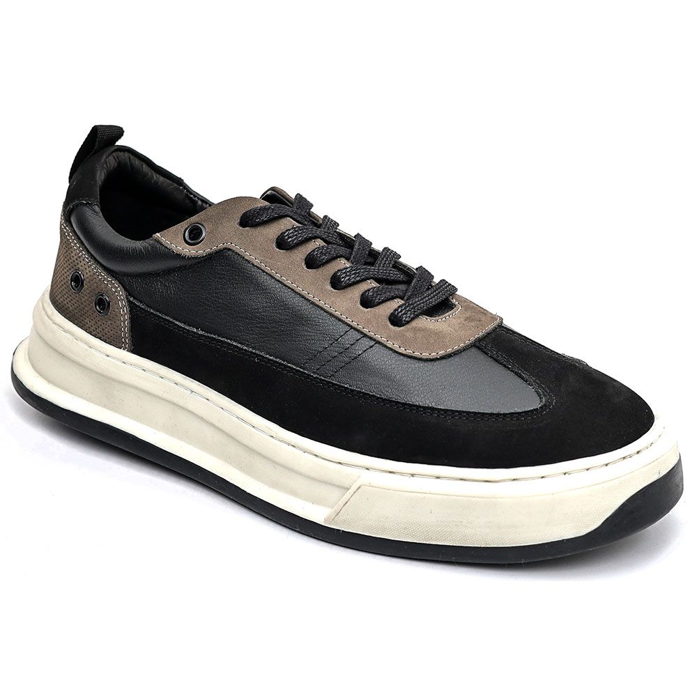 30035 FLY PRETO NOBUCK PRETO NOBUCK CINZA DIAMANTE... - Private Label