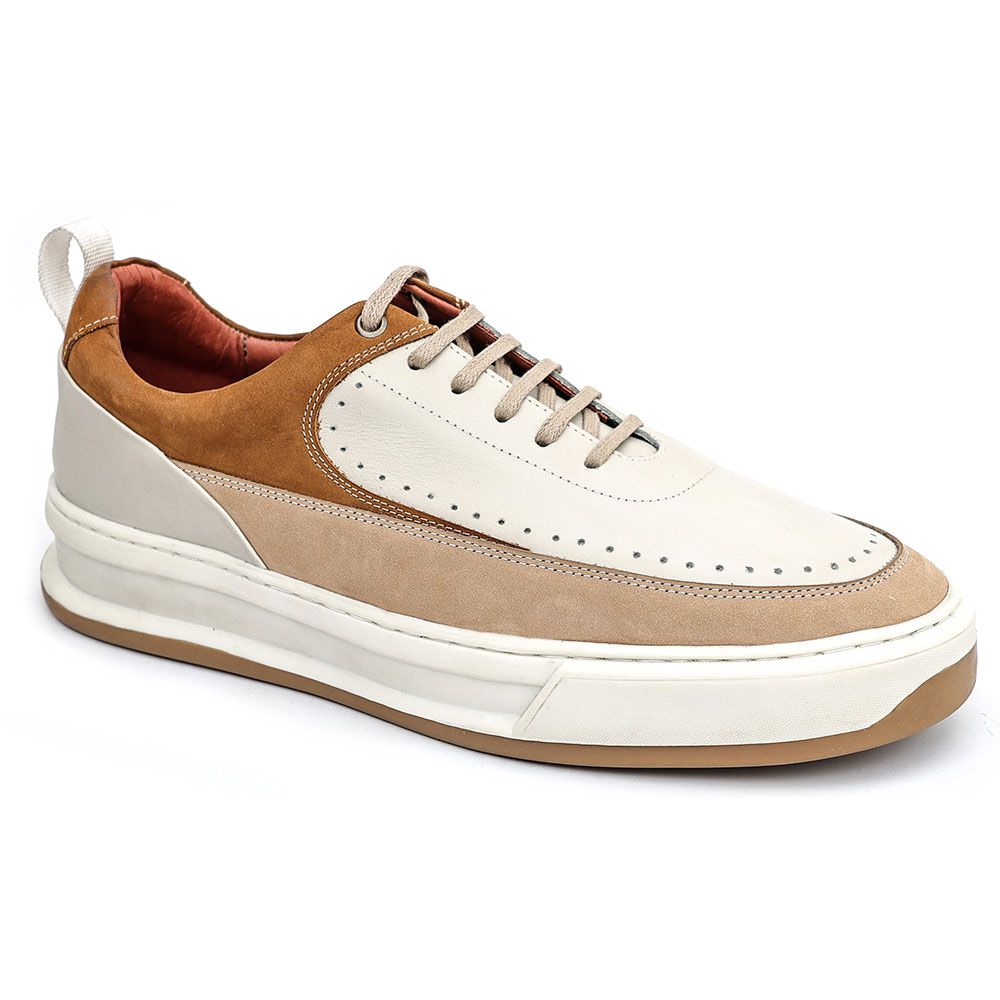 30036 COMFORT OFF WHITE NOBUCK MARFIM NOBUCK CASTO... - Private Label