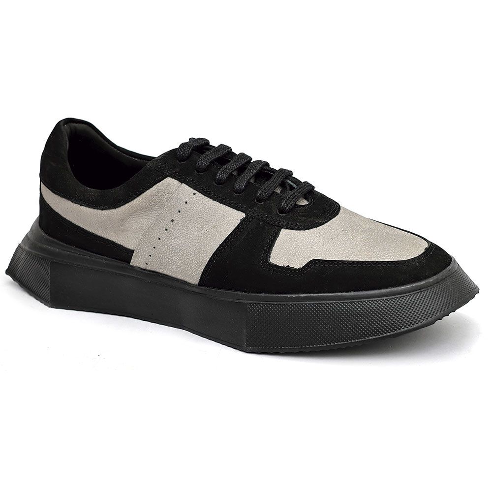 2830 SELARIA CINZA NOBUCK PRETO HOLLYWOOD PRETO - Private Label