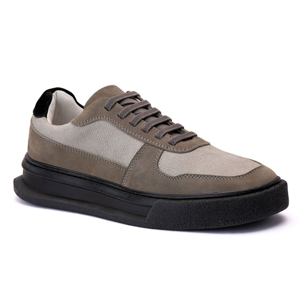 40006 SELARIA CINZA NOBUCK GRAFITE NOBUCK PRETO NE... - Private Label