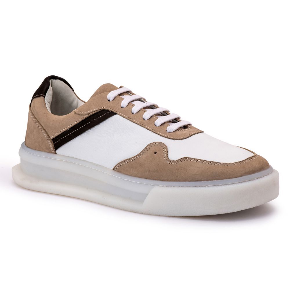 40008 FLY OFF WHITE NOBUCK AREIA NOBUCK MILITAR SO... - Private Label