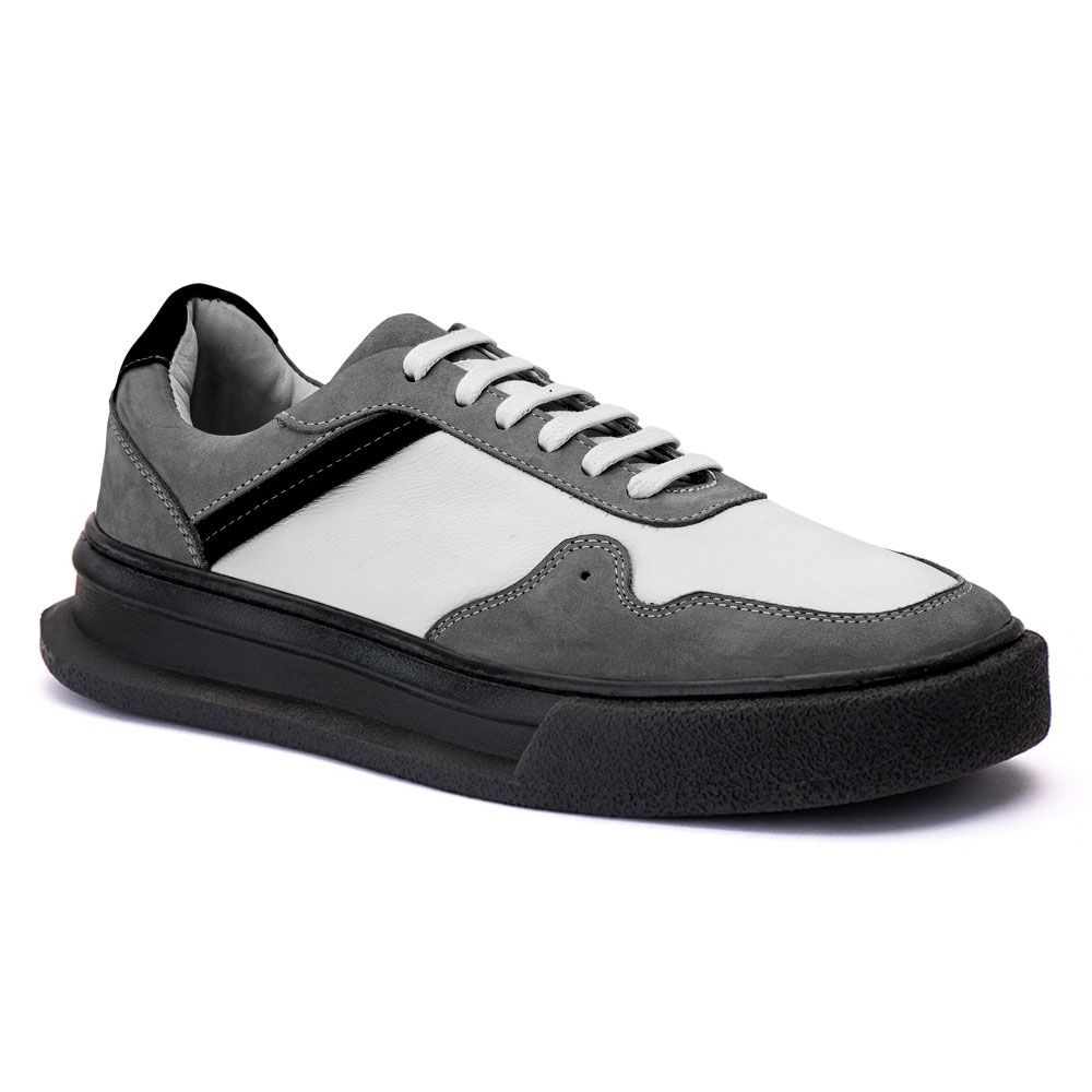 40008 FLY BRANCO NOBUCK GRAFITE NOBUCK PRETO NEW C... - Private Label