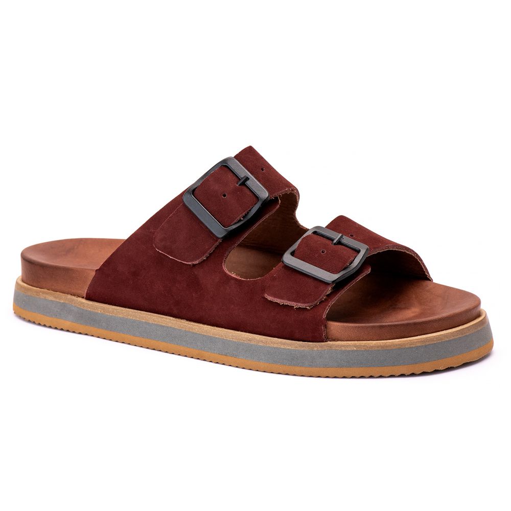 897 NOBUCK BORDO NORONHA CINZA HAMBER - Private Label