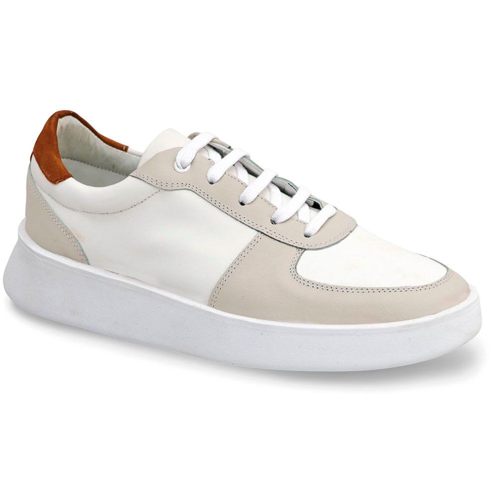 17009 FLY BRANCO COMFORT OFF WHITE NOBUCK CASTOR P... - Private Label
