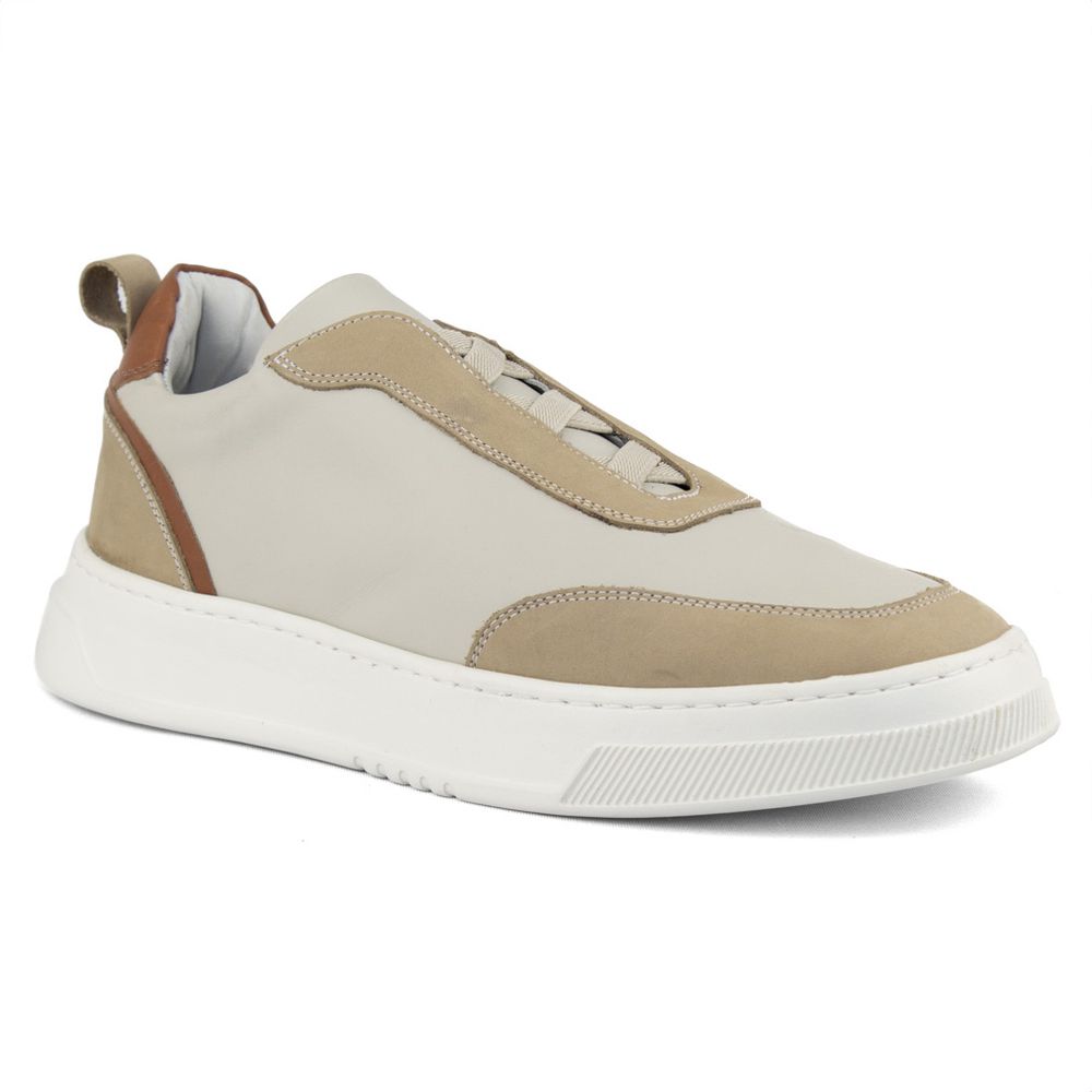 30015 Comfort Off White Nobuck Marfim Comfort Cast... - Private Label