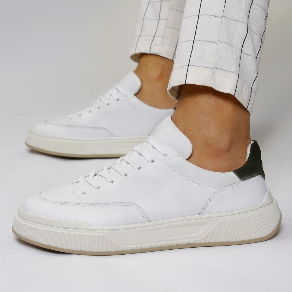 27004 FLOATER BRANCO NOBUCK PRETO SANTORINI GELO P... - Private Label
