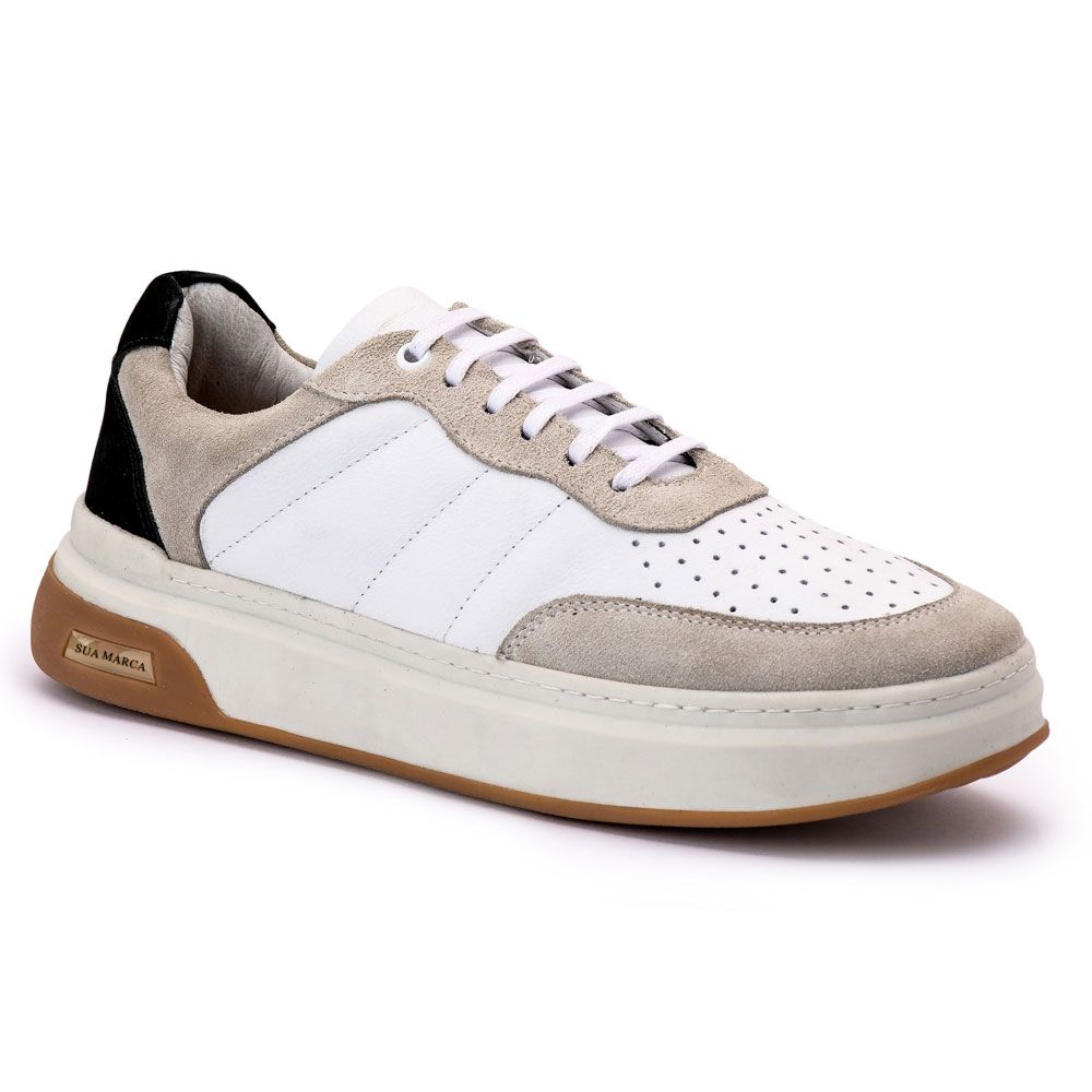 30505 FLY BRANCO CAMURCA BEGE NOBUCK PRETO SIDNEY ... - Private Label