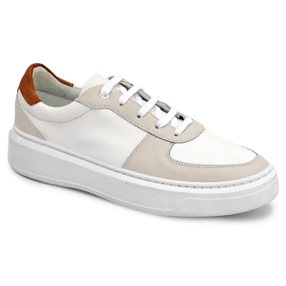 17009 FLY BRANCO COMFORT OFF WHITE NOBUCK CASTOR T... - Private Label