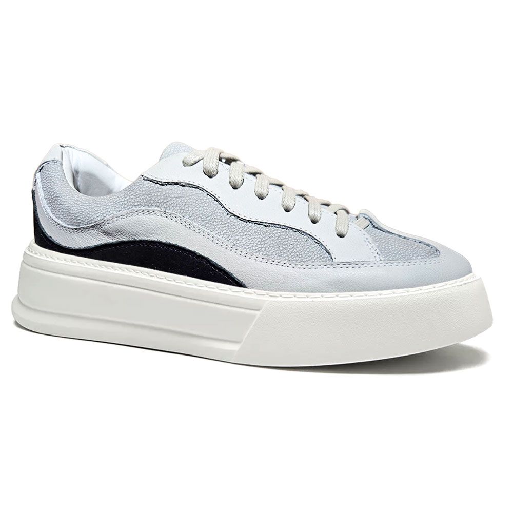 28503 SELARIA CINZA FLY OFF WHITE NOBUCK PRETO YOK... - Private Label