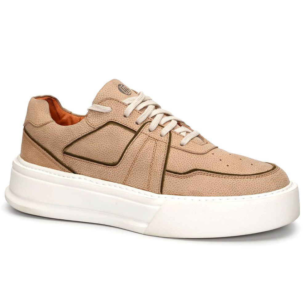 28502 SELARIA TAUPE NOBUCK MILITAR YOKOHAMA GELO - Private Label