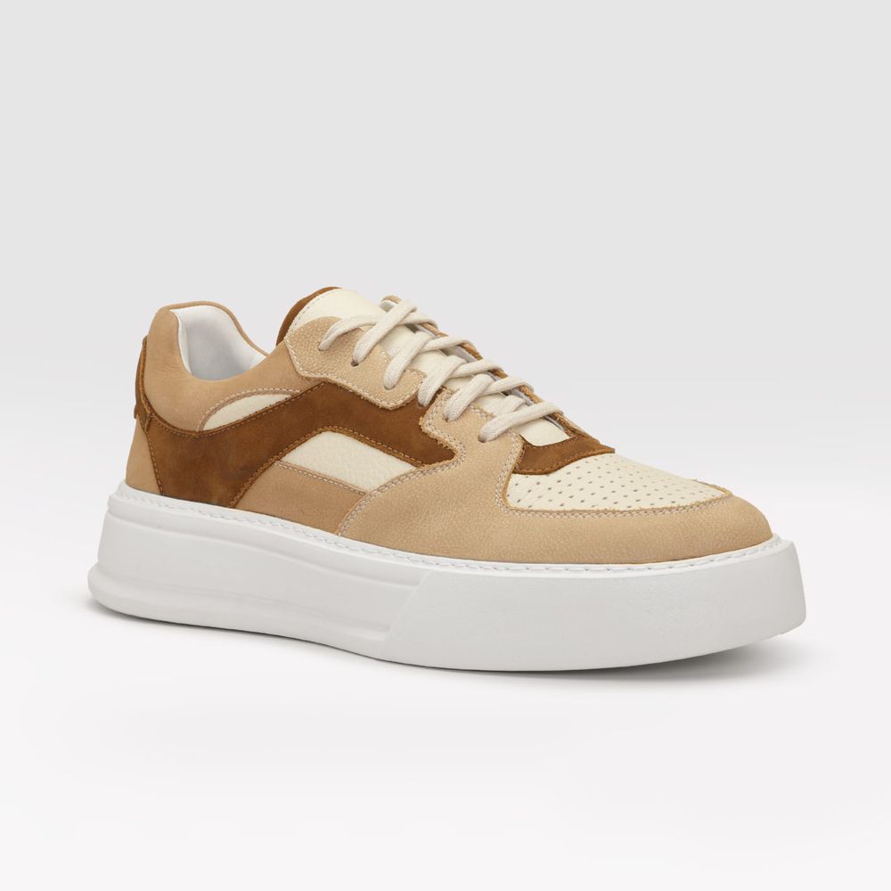 28501 FLOATER OFF WHITE SELARIA TAUPE NOBUCK MARFI... - Private Label
