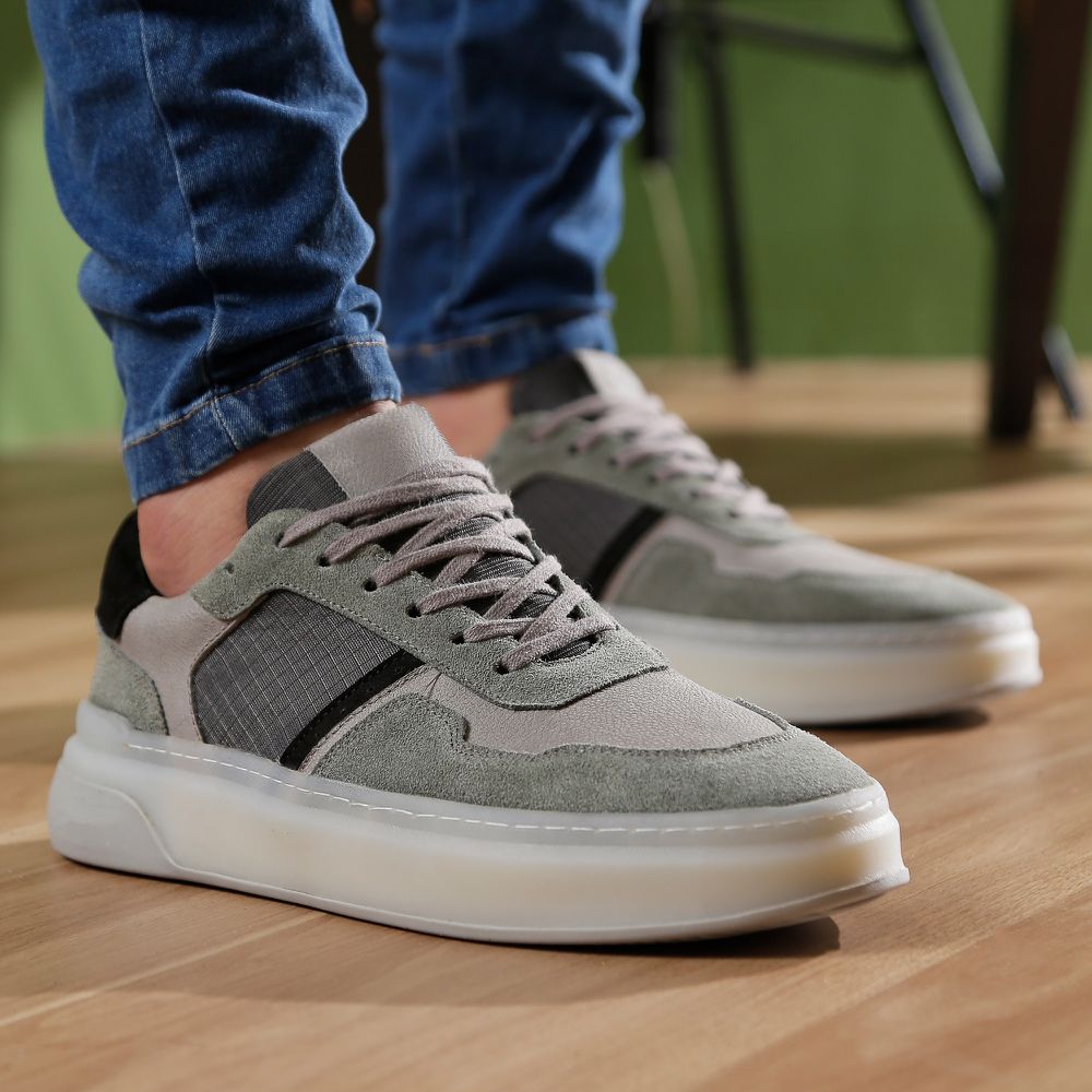 30506 SELARIA CINZA CAMURCA CINZA LONA CINZA NOBUC... - Private Label