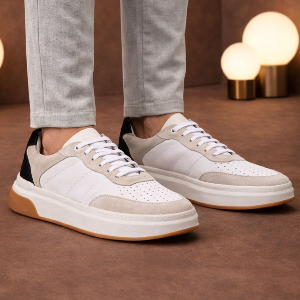 30505 FLY BRANCO CAMURCA BEGE NOBUCK PRETO SIDNEY ... - Private Label