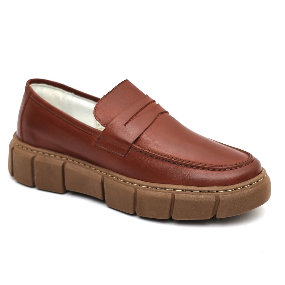 Sapato De Couro Casual Bangkok Mouro