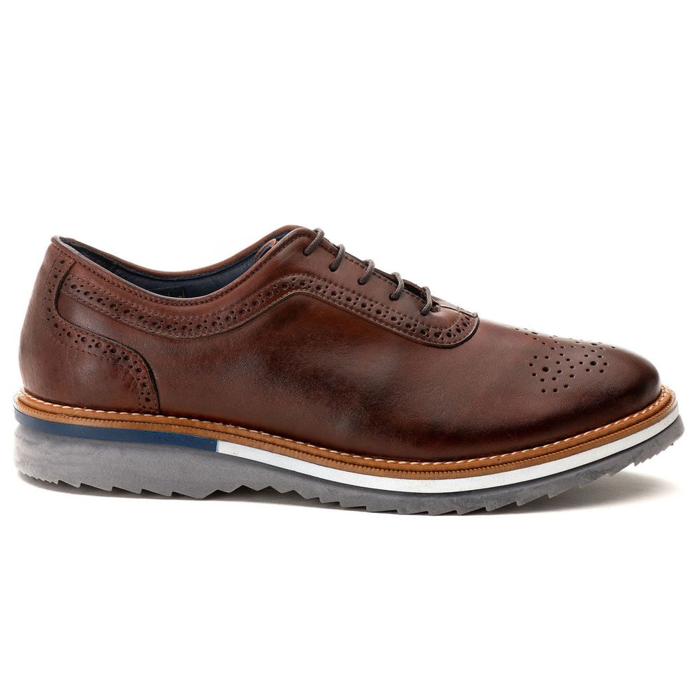 Sapato Oxford Masculino Maldivas Mouro