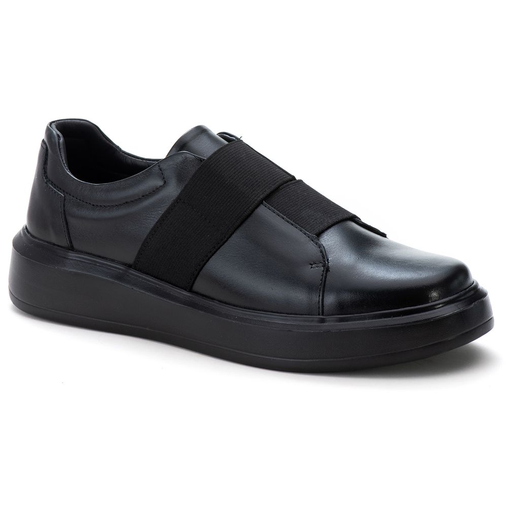 Sapato Masculino Milão Comfort Allblack 
