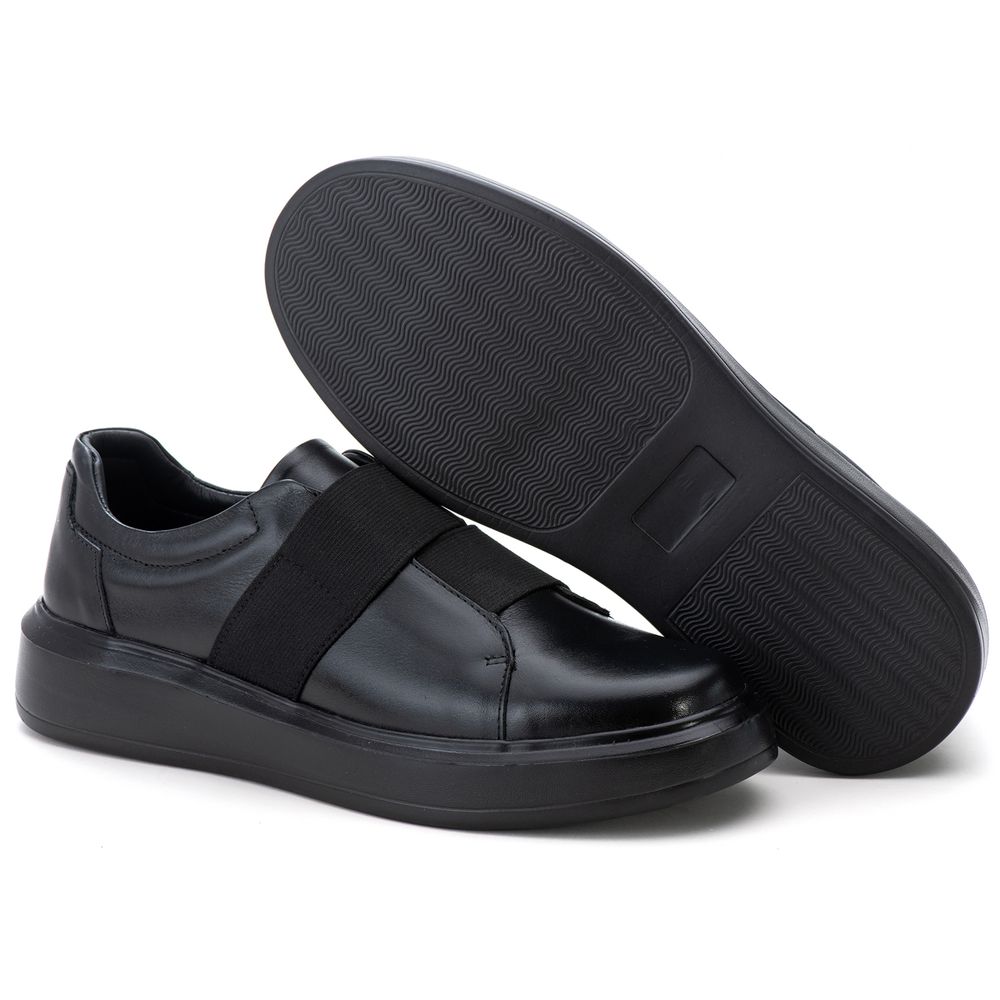 Sapato masculino com velcro top