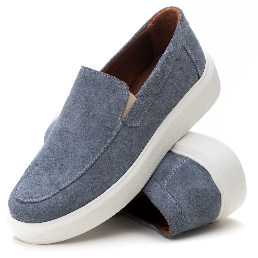 Slip on discount camurça masculino