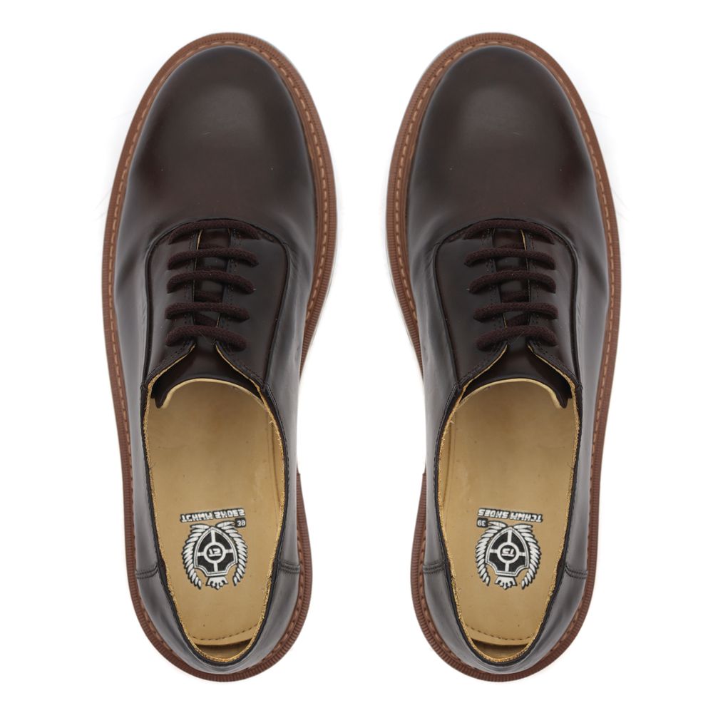 Sapato casual em couro d&r top shoes masculino