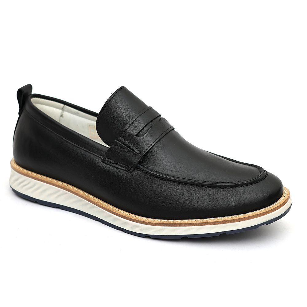 Loafer Elite Couro Premium Preto