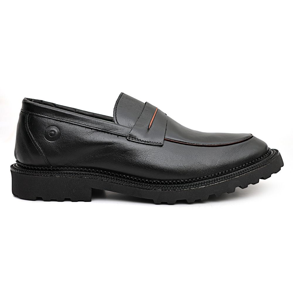 Sapato Masculino Casual Confort Viena Preto-castor