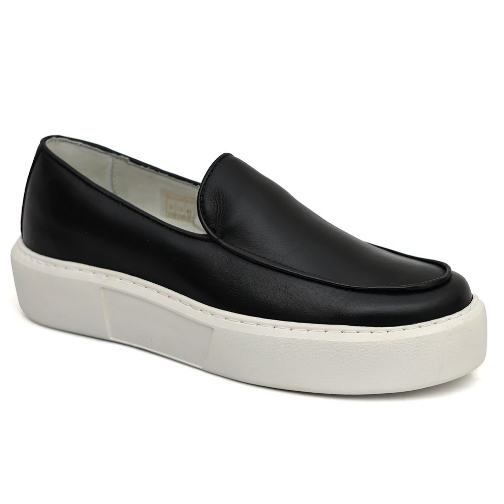 Sapato Casual Masculino Slip On Everest Preto