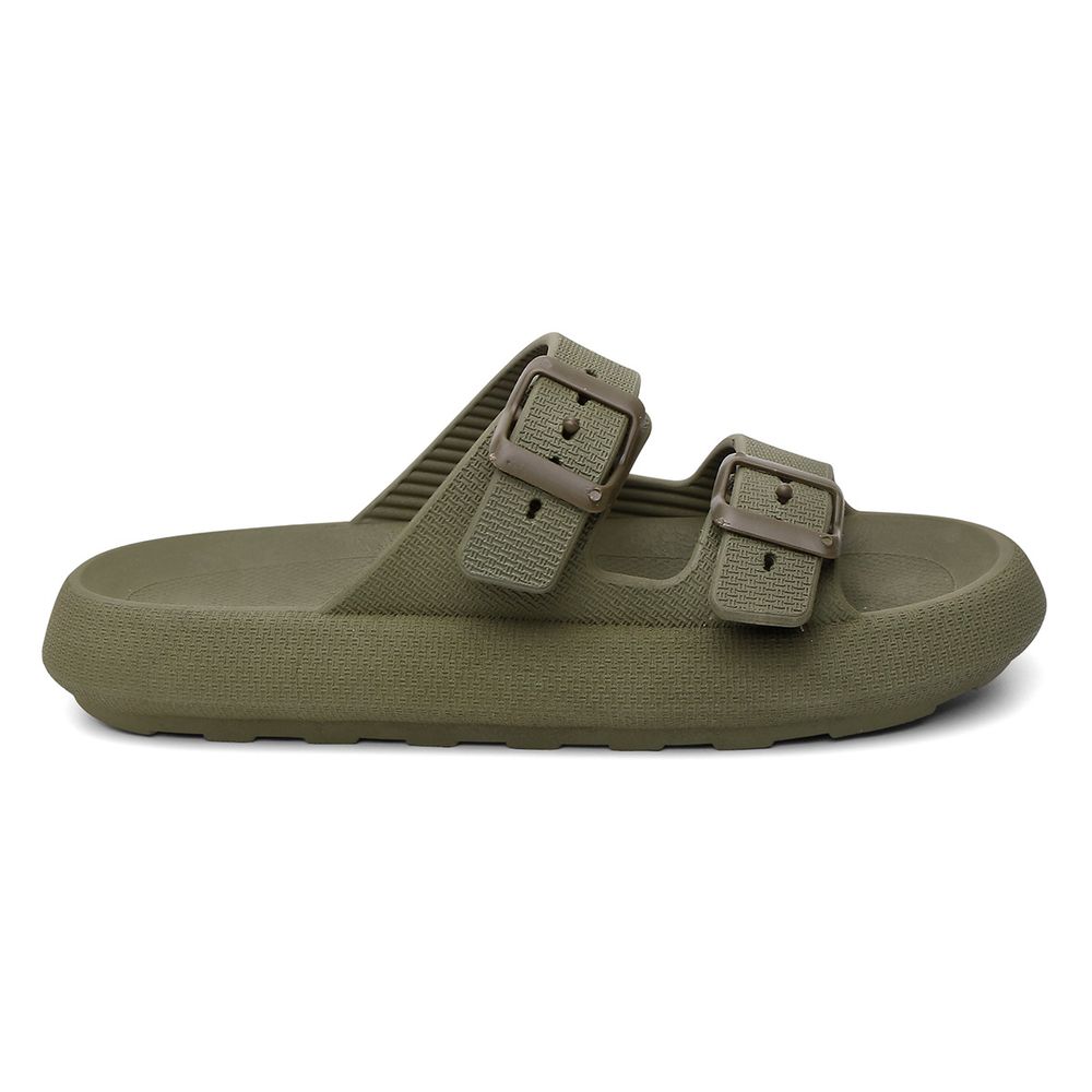 Birken Masculina Injetada Verde Militar