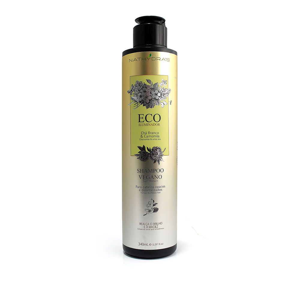 Shampoo Vegano 340ml - MSA COSMÉTICOS