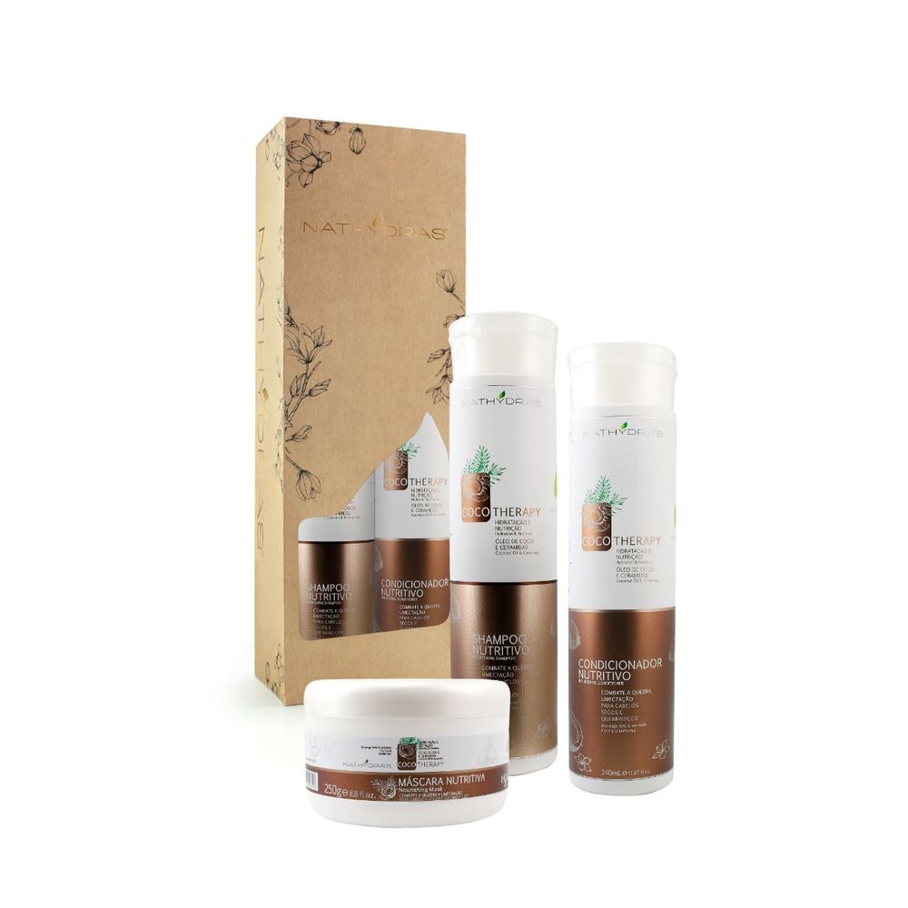 Kit 3 Itens - Nutrição - MSA COSMÉTICOS