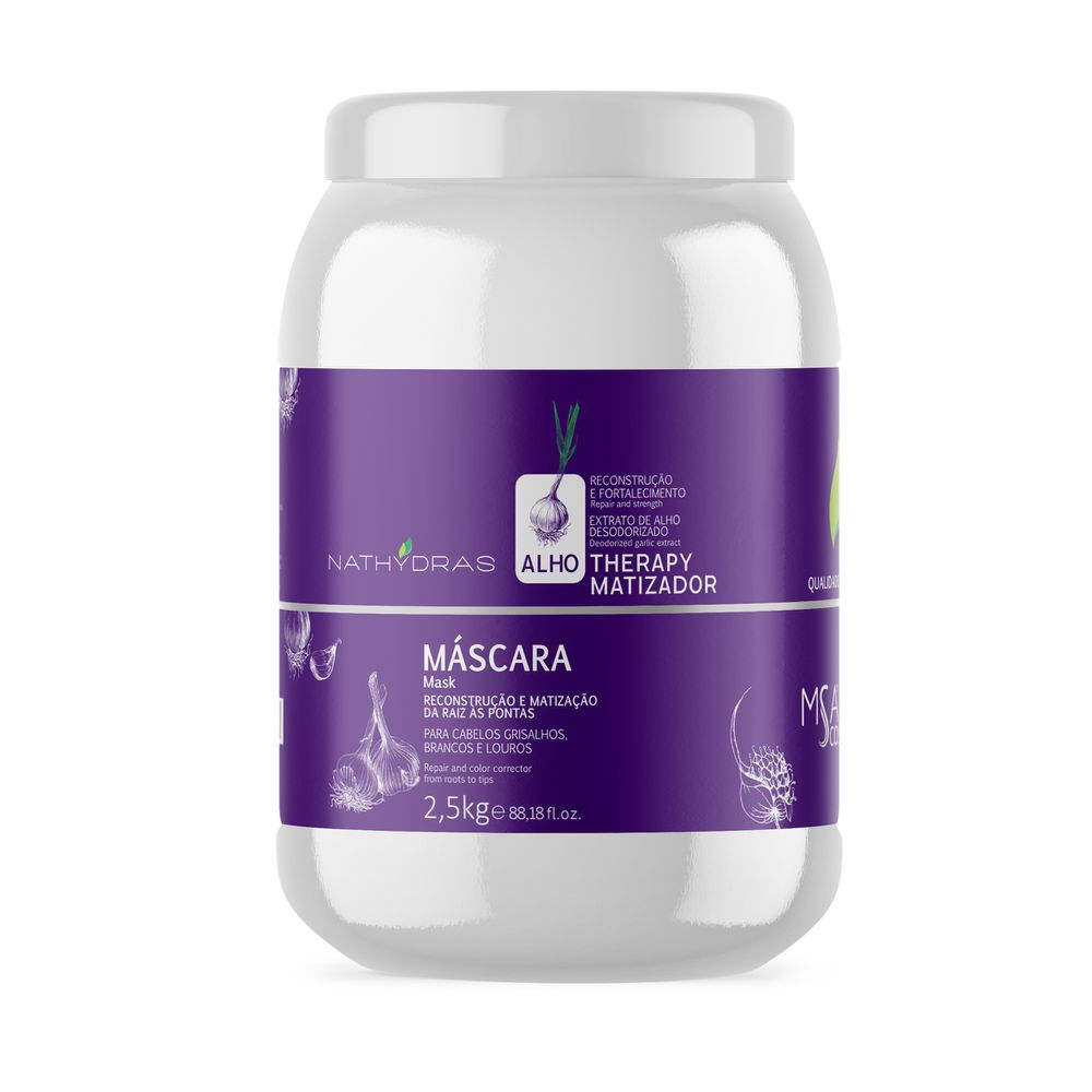 Máscara Matizadora Alho 2,5kg - MSA COSMÉTICOS