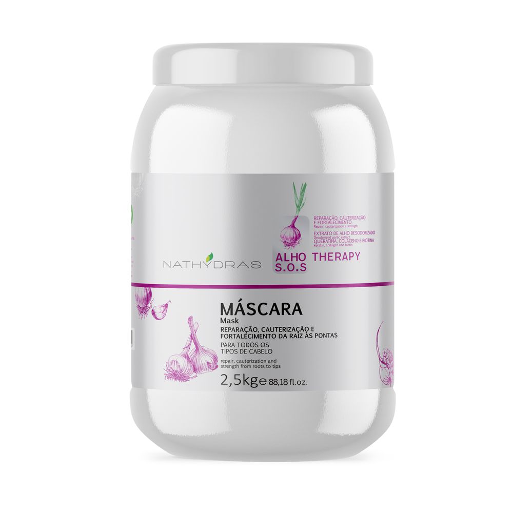 MASCARA ALHO THERAPY S.O.S 2,5KG 109242 - MSA COSMÉTICOS