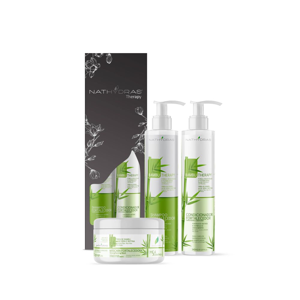Kit 3 Itens - Fortalecimento - MSA COSMÉTICOS