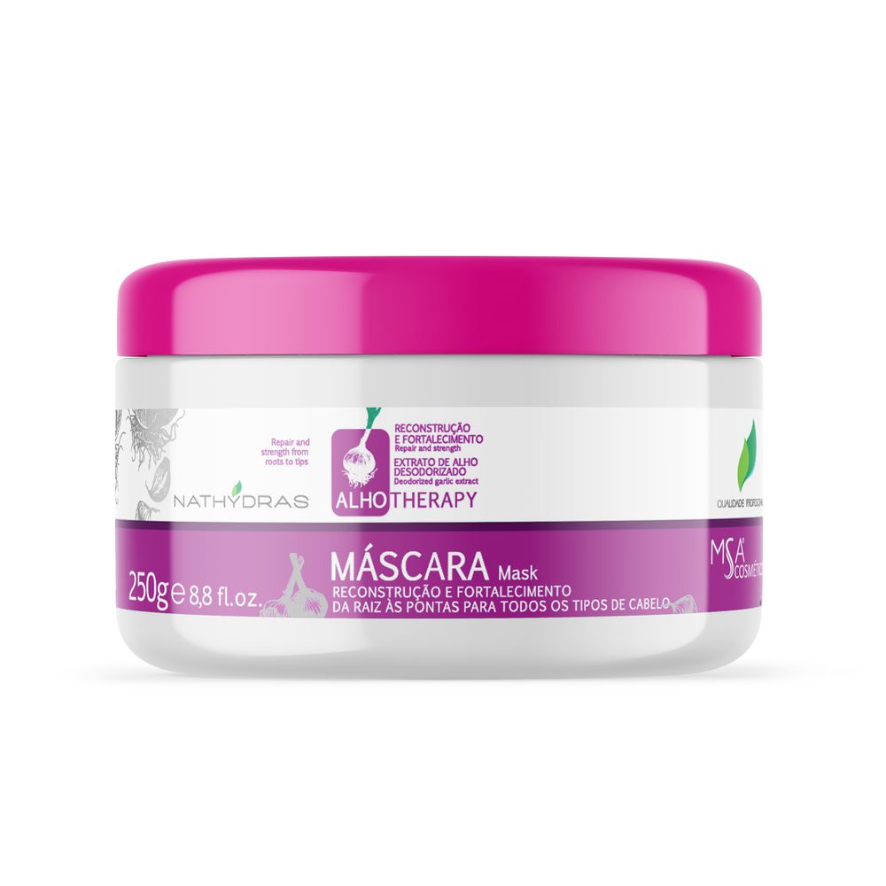 Máscara Alho 250g - MSA COSMÉTICOS