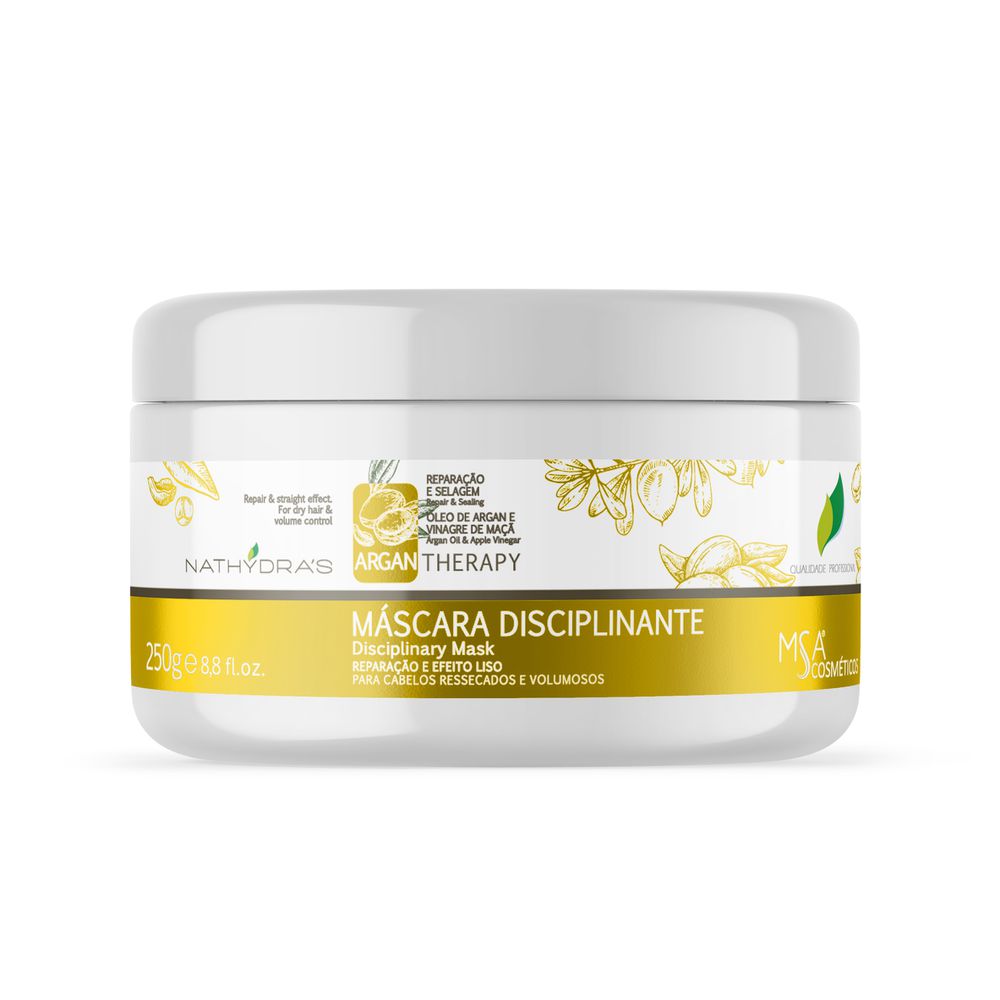 Máscara Argan 250g - MSA COSMÉTICOS