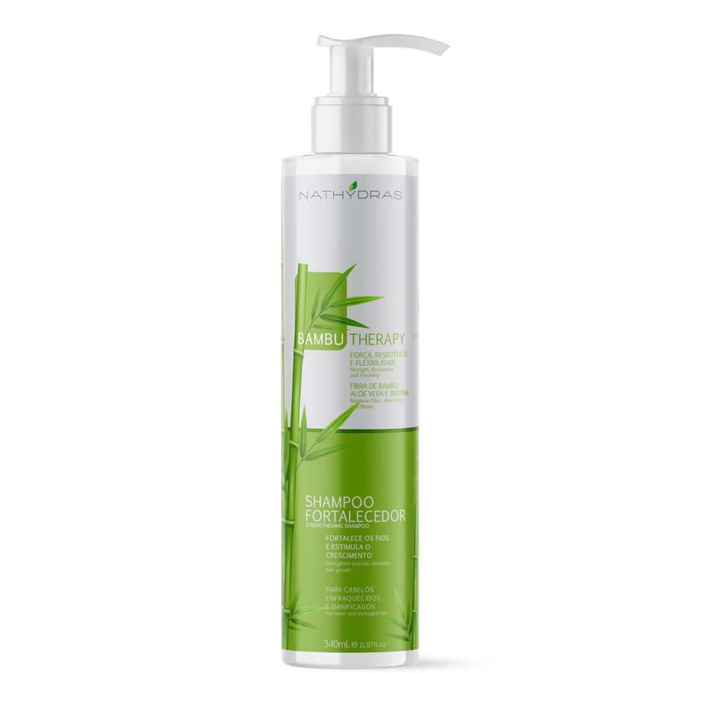 Shampoo Bambu 340ml - MSA COSMÉTICOS