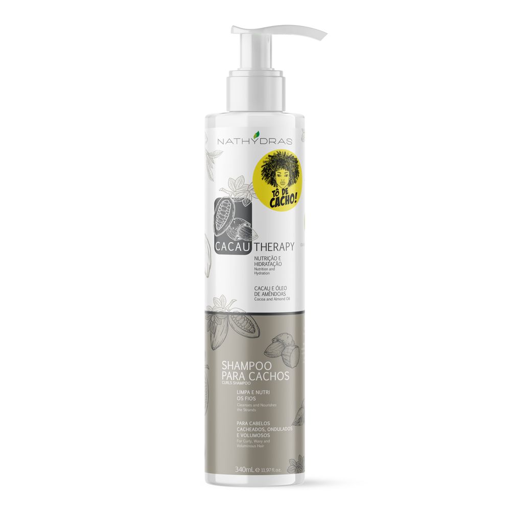 Shampoo Cacau 340ml - MSA COSMÉTICOS