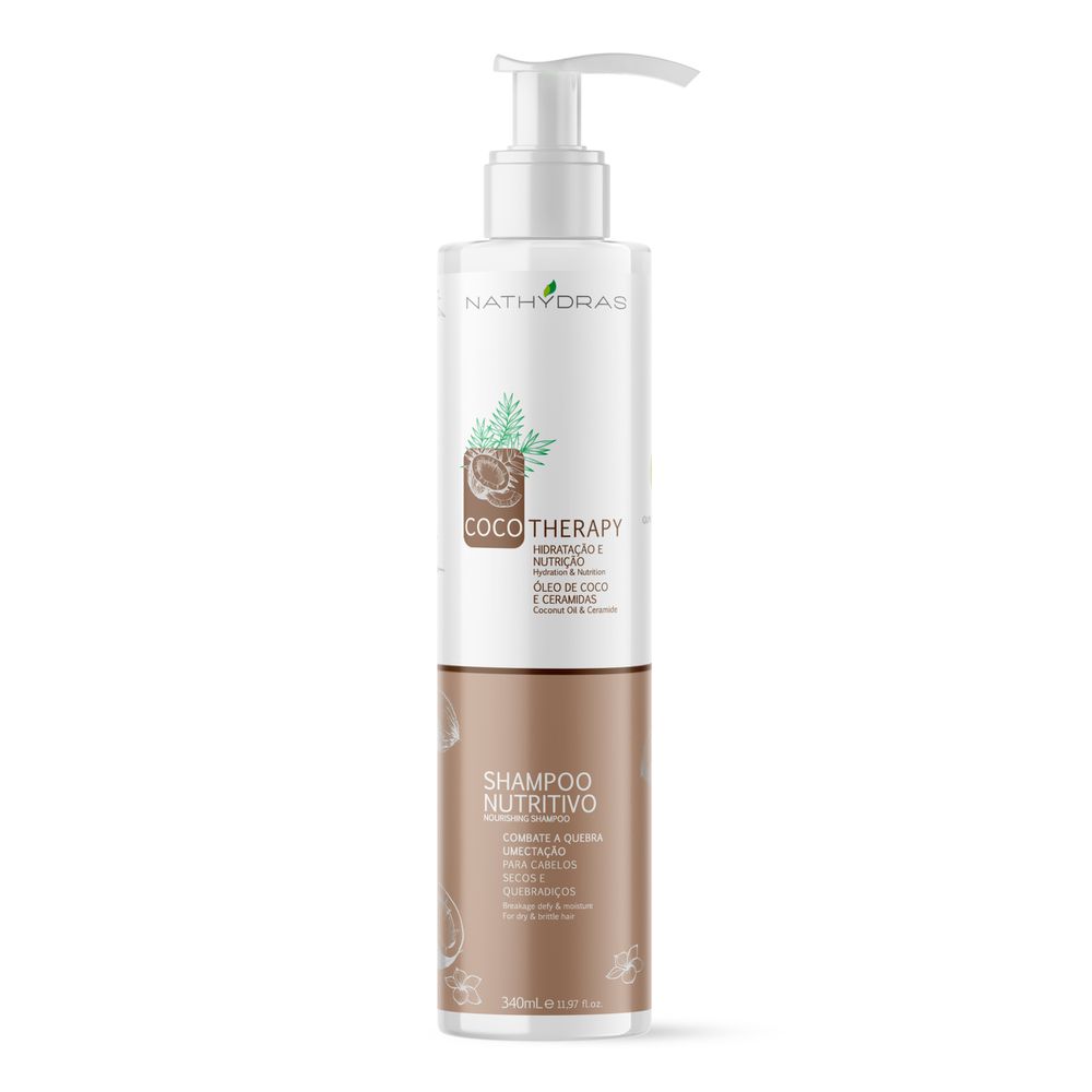 Shampoo Coco 340ml - MSA COSMÉTICOS