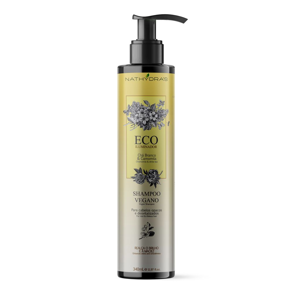 Shampoo Vegano 340ml - MSA COSMÉTICOS