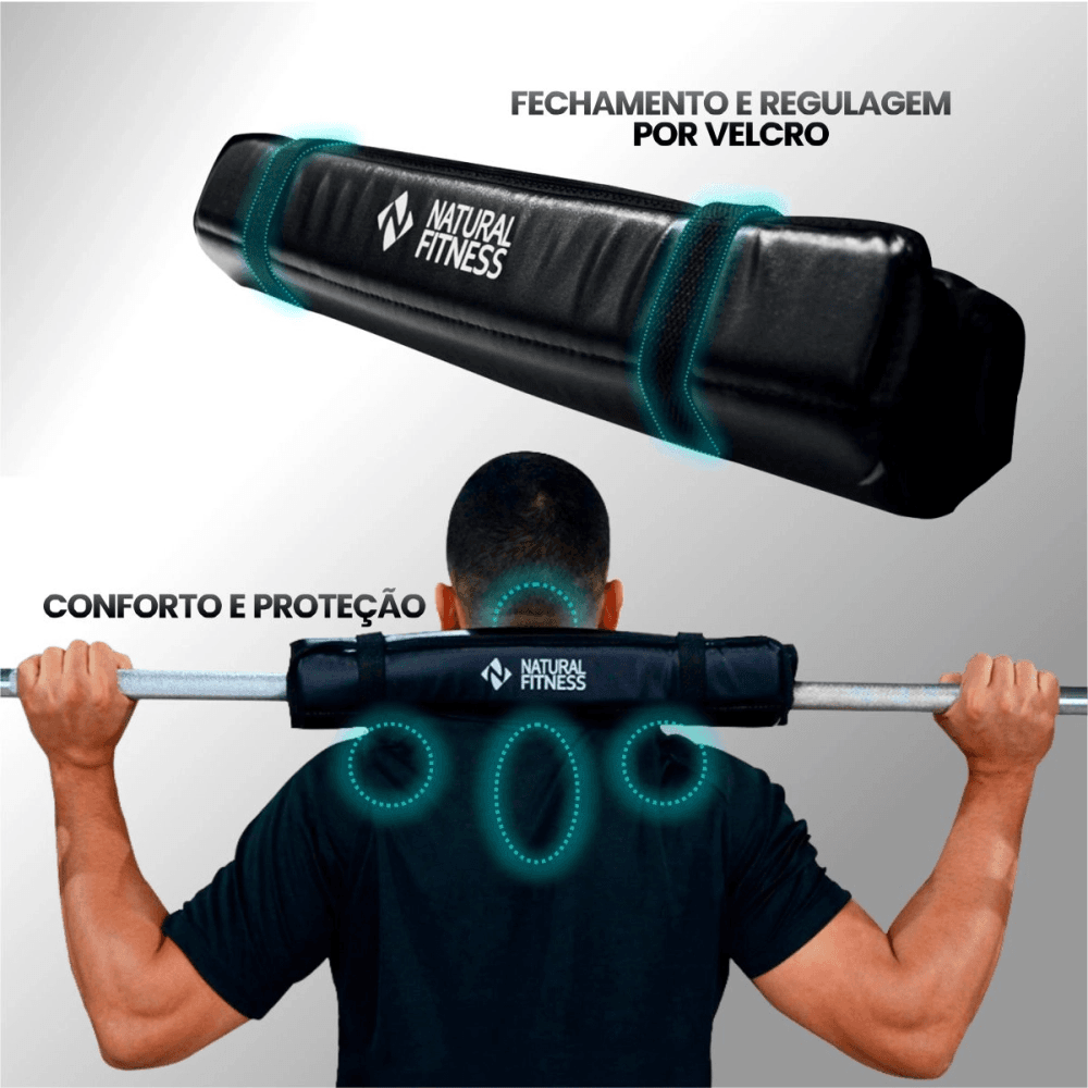 Protetor para Barra de Agachamento - Preto