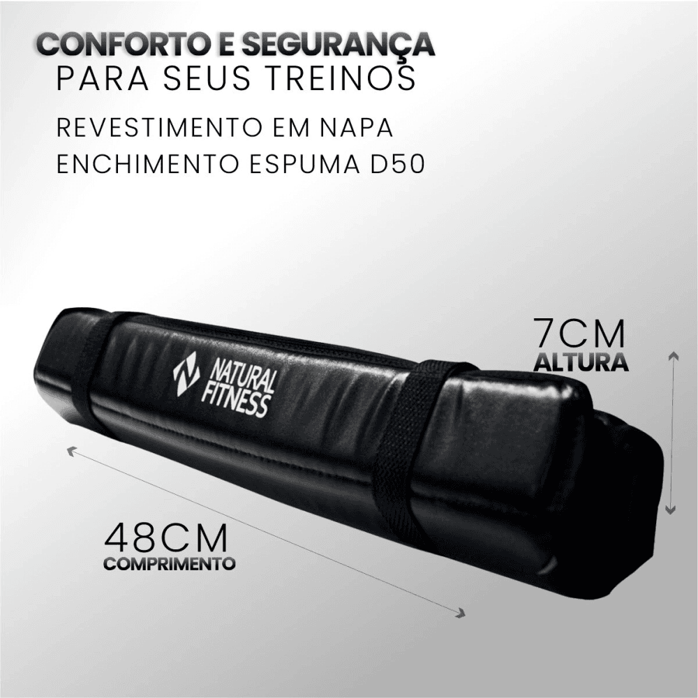 Protetor para Barra de Agachamento - Preto