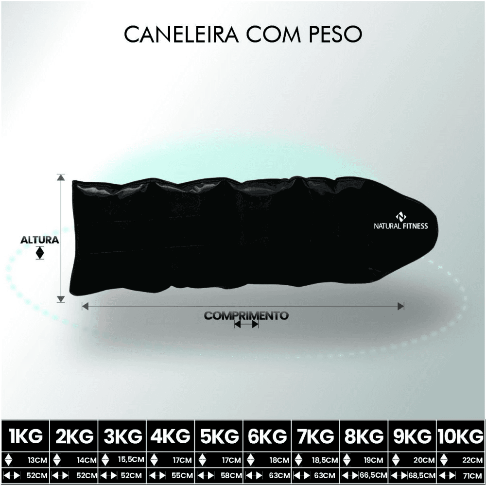 Par de Caneleira de Peso - 8kg