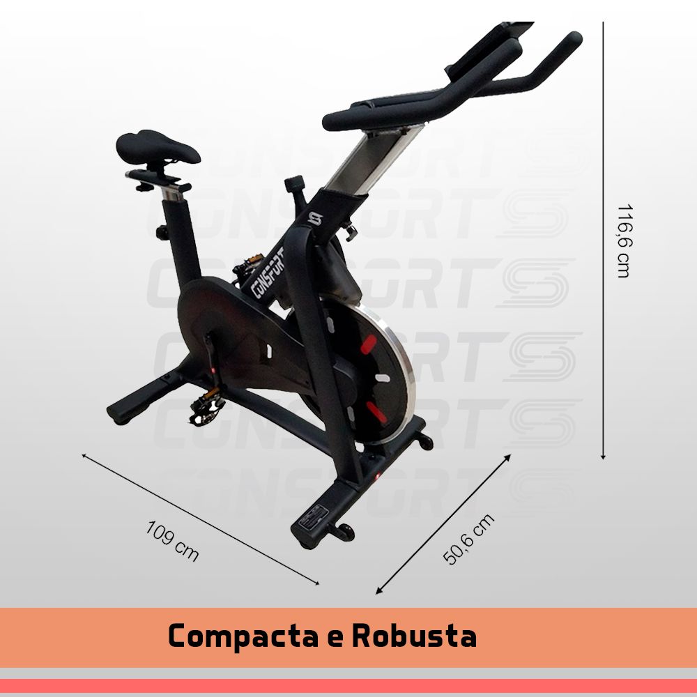Bicicleta Spinning S-350 Smart - Consport