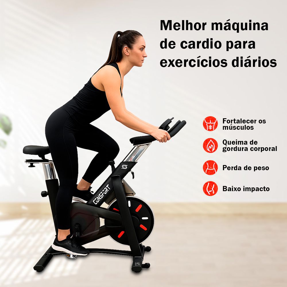 Bicicleta Spinning S-350 Smart - Consport