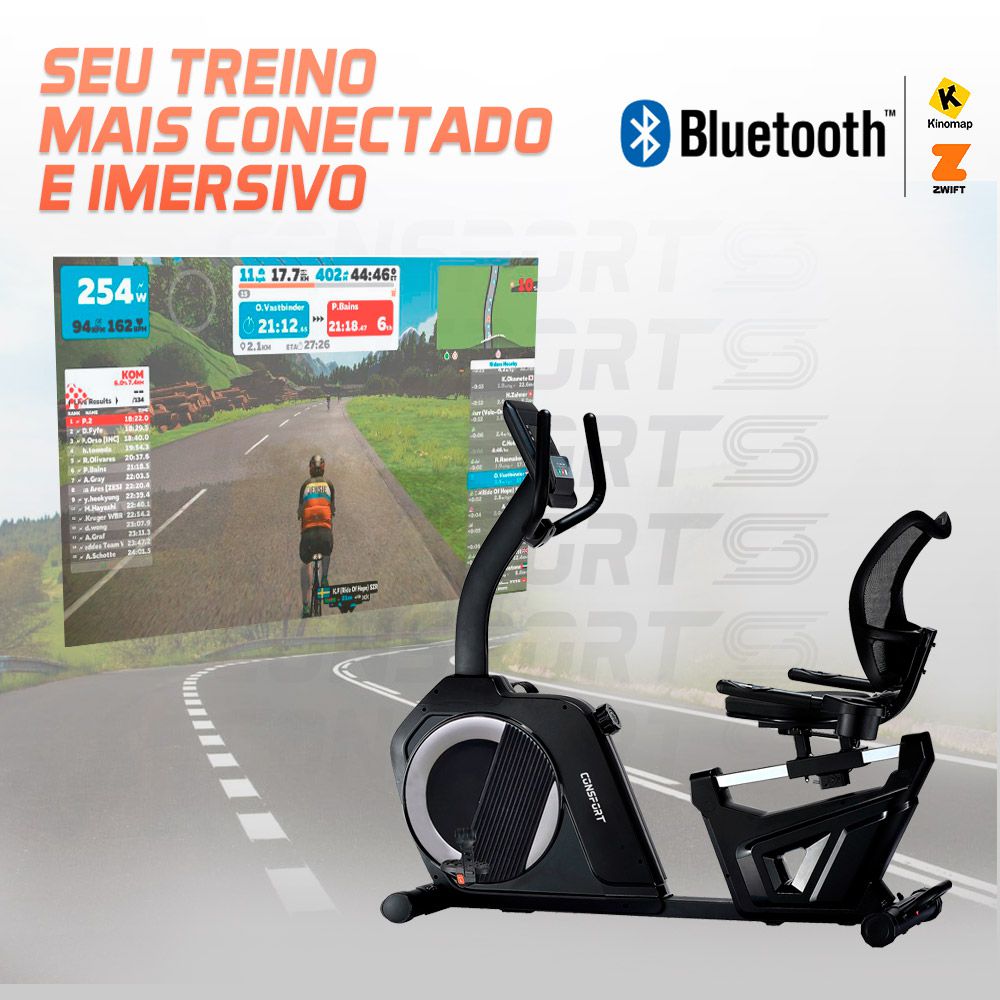 Pré-venda Bicicleta Horizontal Prime HP-2000 Consport